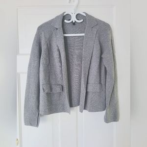 Heathered Grey Blazer (XS Banana Republic)